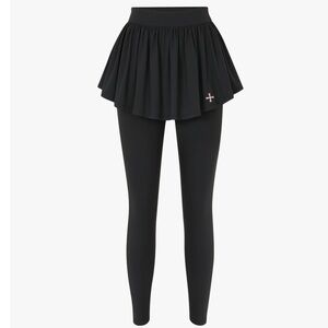Charcoal Skirted Leggings for Women